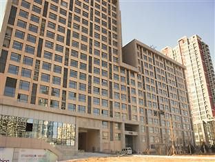 Sweetome Vacation Rentals Pollex Plaza Qingdao Exteriör bild