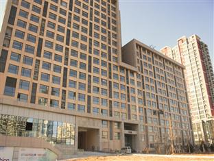 Sweetome Vacation Rentals Pollex Plaza Qingdao Exteriör bild